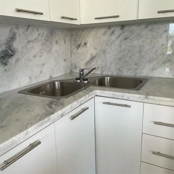 shadow white granite countertop