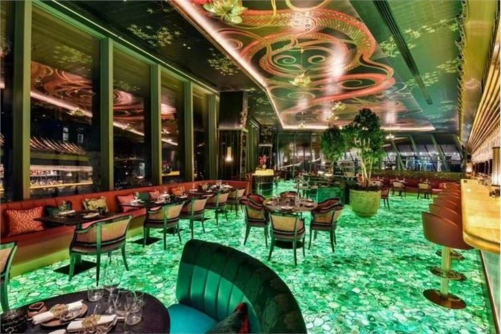 Green Agate Stone For Flooring