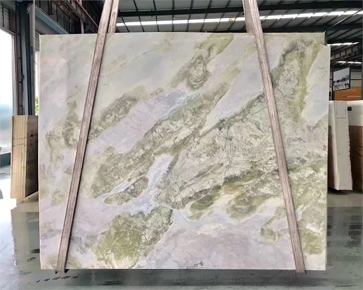 Green Veins Marmol White Bathroom Marble
